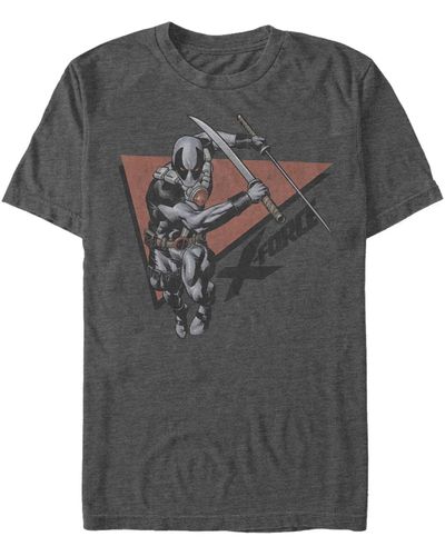 Fifth Sun X-force Short Sleeve T-shirt - Gray