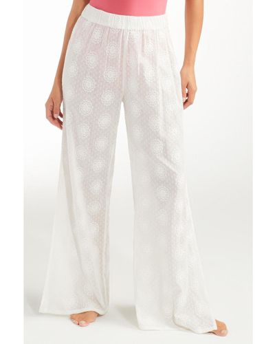 Hermoza Eve Pant Cover-up - White