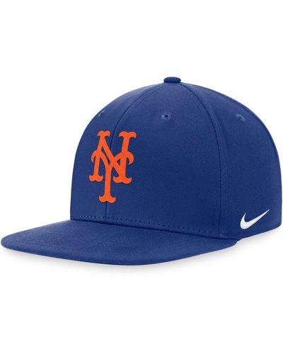 Nike New York Mets Primetime Pro Snapback Hat - Blue