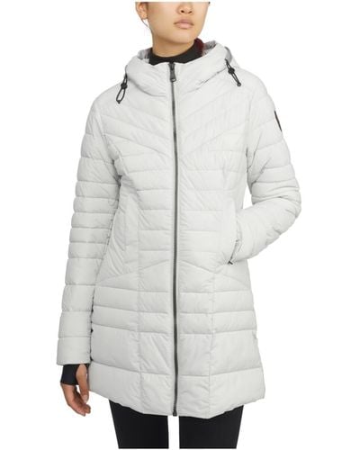 Pajar Cort Fixed Hood Puffer Jacket - White