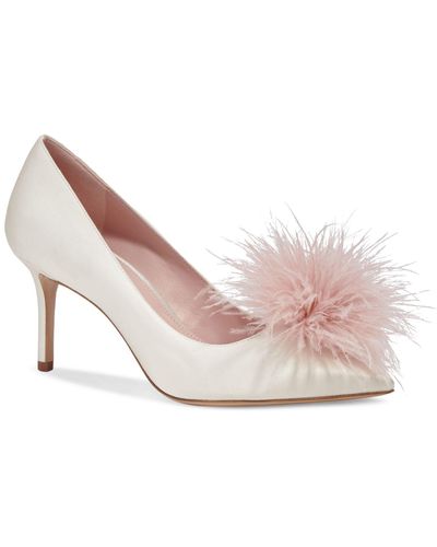 Kate Spade Marabou Dress Heels - Pink