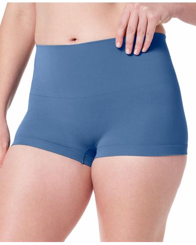 Spanx Shaping Boyshort Underwear 40049r - Blue