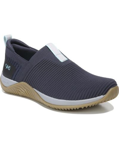 Ryka Echo Knit Slip-on Shoes - Blue