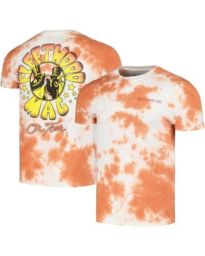 Merch Traffic And Fleetwood Mac Tour T-shirt - Orange