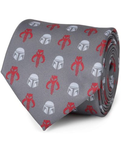 Star Wars Mando Tie - Gray