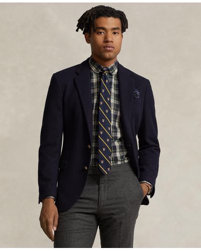 Polo Ralph Lauren Classic-fit Plaid Oxford Shirt - Blue