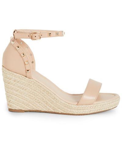 City Chic Wide Fit Electric Wedge - White