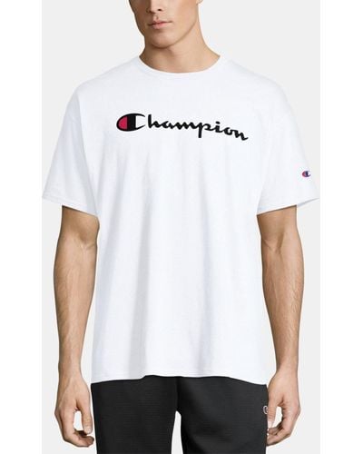 Champion Script Logo T-shirt - White