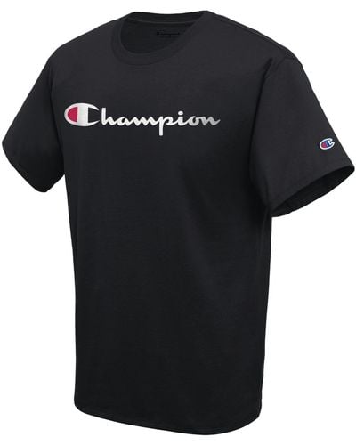 Champion Logo T-shirt - Black