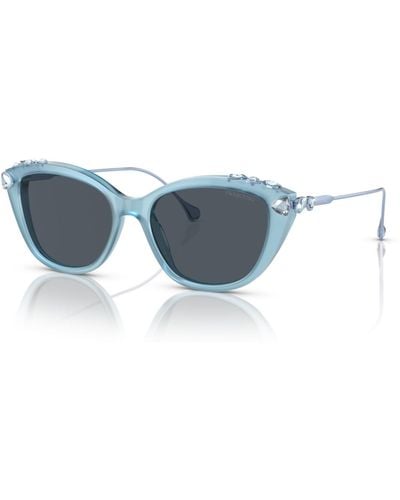 Swarovski Sunglasses Sk6010 - Blue