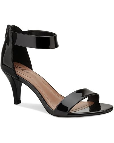 Style & Co. Paycee Two-piece Dress Sandals - Black