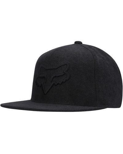 Fox Instill 2.0 Logo Snapback Hat - Black
