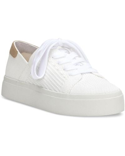 Lucky Brand Talena Cutout Lace-up Sneakers - White