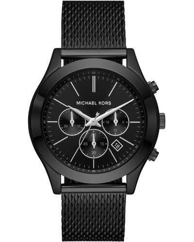 Slim runway coated stainless shop steel watch