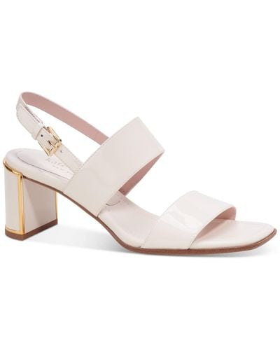Kate Spade Merritt Slingback Dress Sandals - White