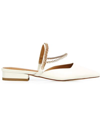 Belle & Bloom On The Go Leather Flat - White