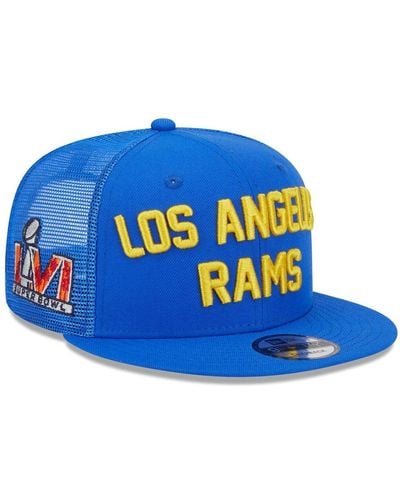 New Era Camo/Olive Los Angeles Rams Trucker 9FIFTY Snapback Hat
