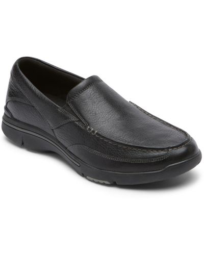 Rockport Eberdon Slip On Shoes - Black