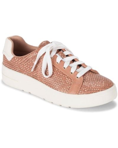 BareTraps Nishelle Casual Lace Up Sneakers - Pink