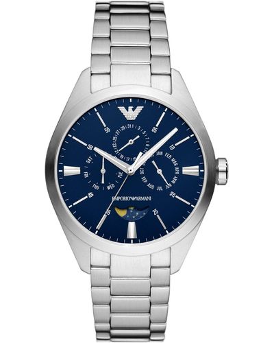 Emporio Armani Claudio Watch Ar11553 Stainless Steel (Archived) - Metallic