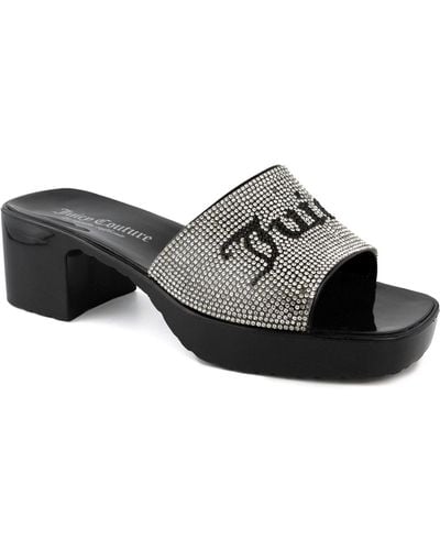 Juicy Couture Harmona Slip On Dressy Heels - Black