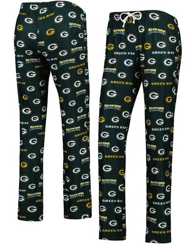 Concepts Sport Bay Packers Breakthrough Knit Pants - Green