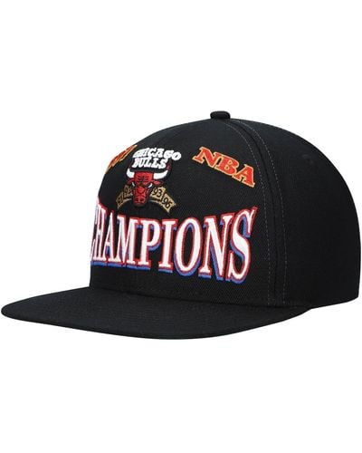 Mitchell & Ness Chicago Bulls Hardwood Classics 1997 Nba Champions Snapback Hat - Black