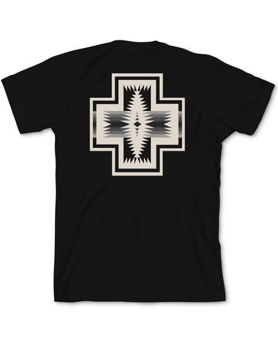 Pendleton Harding Logo Graphic Short Sleeve T-shirt - Black