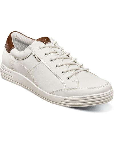 Nunn Bush Kore City Walk Lace To Toe Oxford Shoes - White