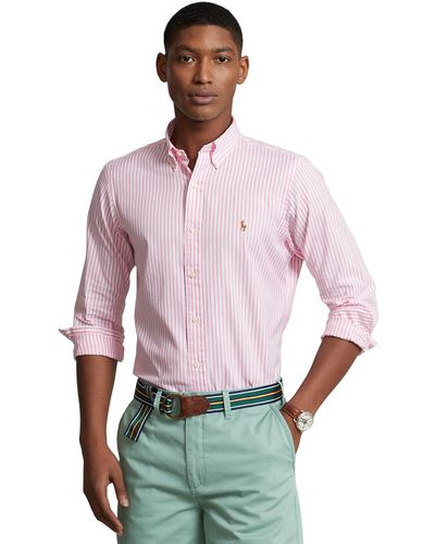 Polo Ralph Lauren Classic-fit Oxford Shirt - Red
