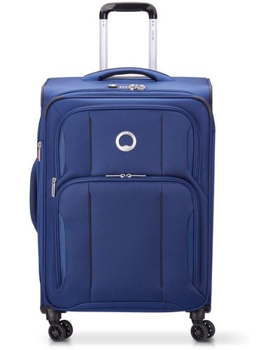 Delsey Closeout! Optimax Lite 2.0 Expandable 24" Check-in Spinner - Blue