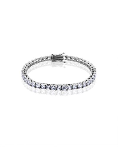 OMA THE LABEL Tennis Collection Bracelet - White