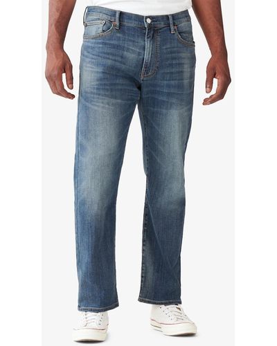Lucky Brand 181 Relaxed Straight Jeans - Blue