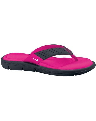 Nike Comfort Thong Sandals From Finish Line - Black