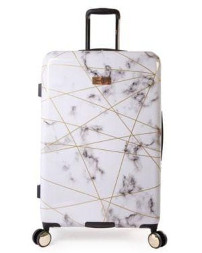 Juicy Couture Vivian Hardside Spinner luggage Collection - White