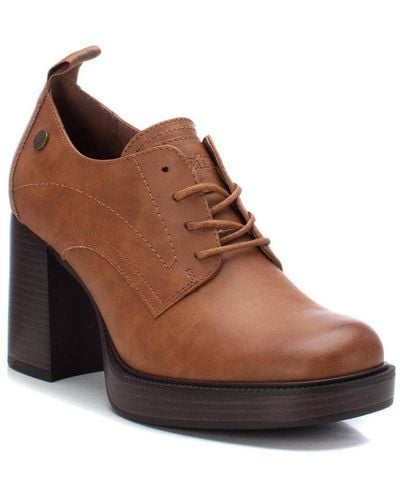 Xti Heeled Oxfords By - Brown