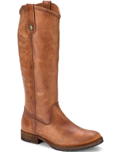 Frye Melissa Tall Boots - Brown