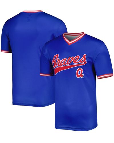 Stitches Atlanta Braves Cooperstown Collection Team Jersey - Blue