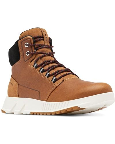Sorel Lace-up Waterproof Boots - Brown