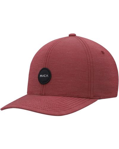 RVCA Shane Flex Hat - Red