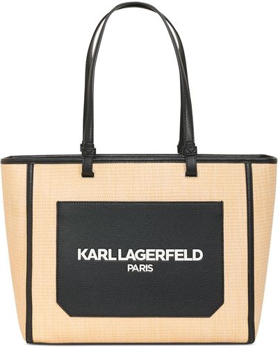 Karl Lagerfeld Maybelle Large Tote - Black
