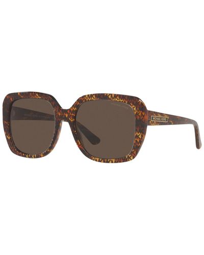 Michael Kors Manhasset Sunglasses - Brown