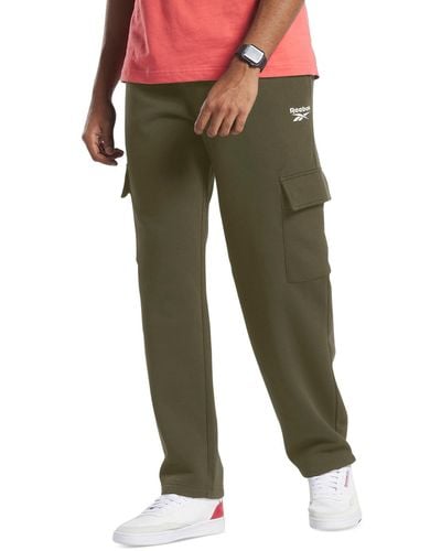 Reebok Fleece Cargo Pants - Green