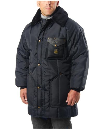Refrigiwear Iron-tuff Winterseal Coat Insulated Cold Workwear Jacket - Blue