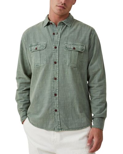 Cotton On Greenpoint Long Sleeve Shirt