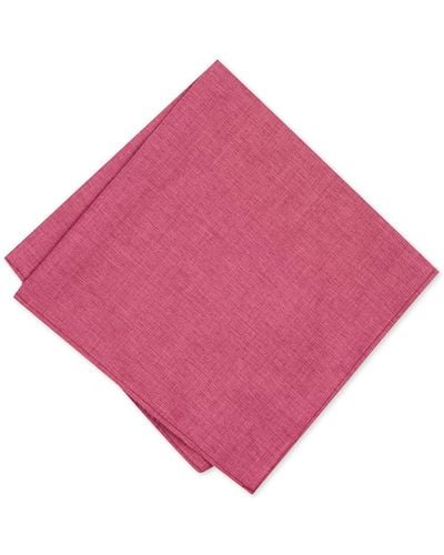 BarIII Beach Solid Pocket Square - Pink