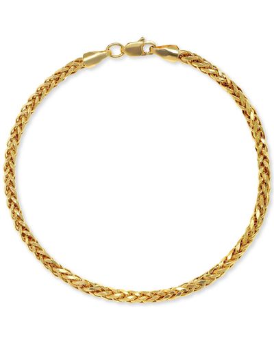 Macy's Wheat Link Chain Bracelet - Metallic