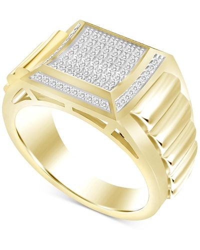 Macy's Diamond Cluster Ring (1/4 Ct. T.w. - Metallic
