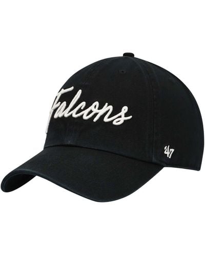 '47 Atlanta Falcons Vocal Clean Up Adjustable Hat - Black