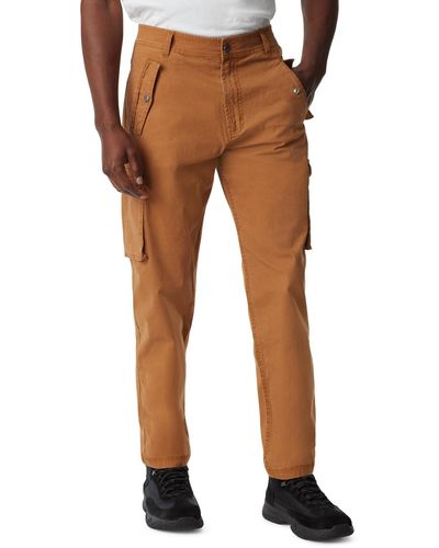 BASS OUTDOOR Tapered-fit Force Cargo Pants - Brown